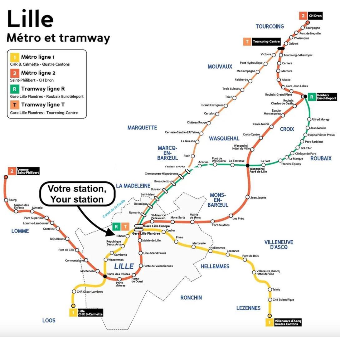 Nice Apartment 2 Bedrooms In Old Lille! Екстериор снимка